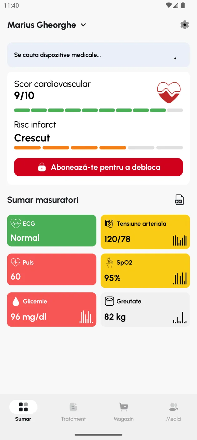 Defiro Health: monitorización de pacientes en tiempo real en app y web